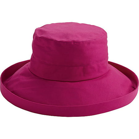 San Diego Hat Company Women's Brim Hat O/S Hot Pink
