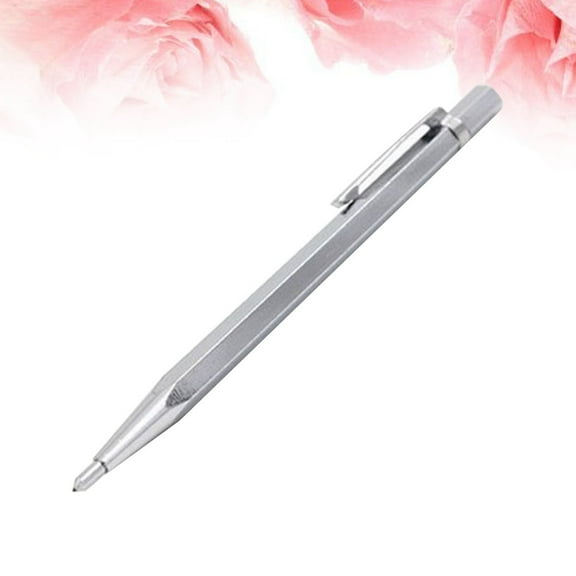 MLINS 3 Pcs Tungsten Carbide Tip Scribers Alloy Etching Engraving Pen with Clip for Glass Ceramics Metal Sheet