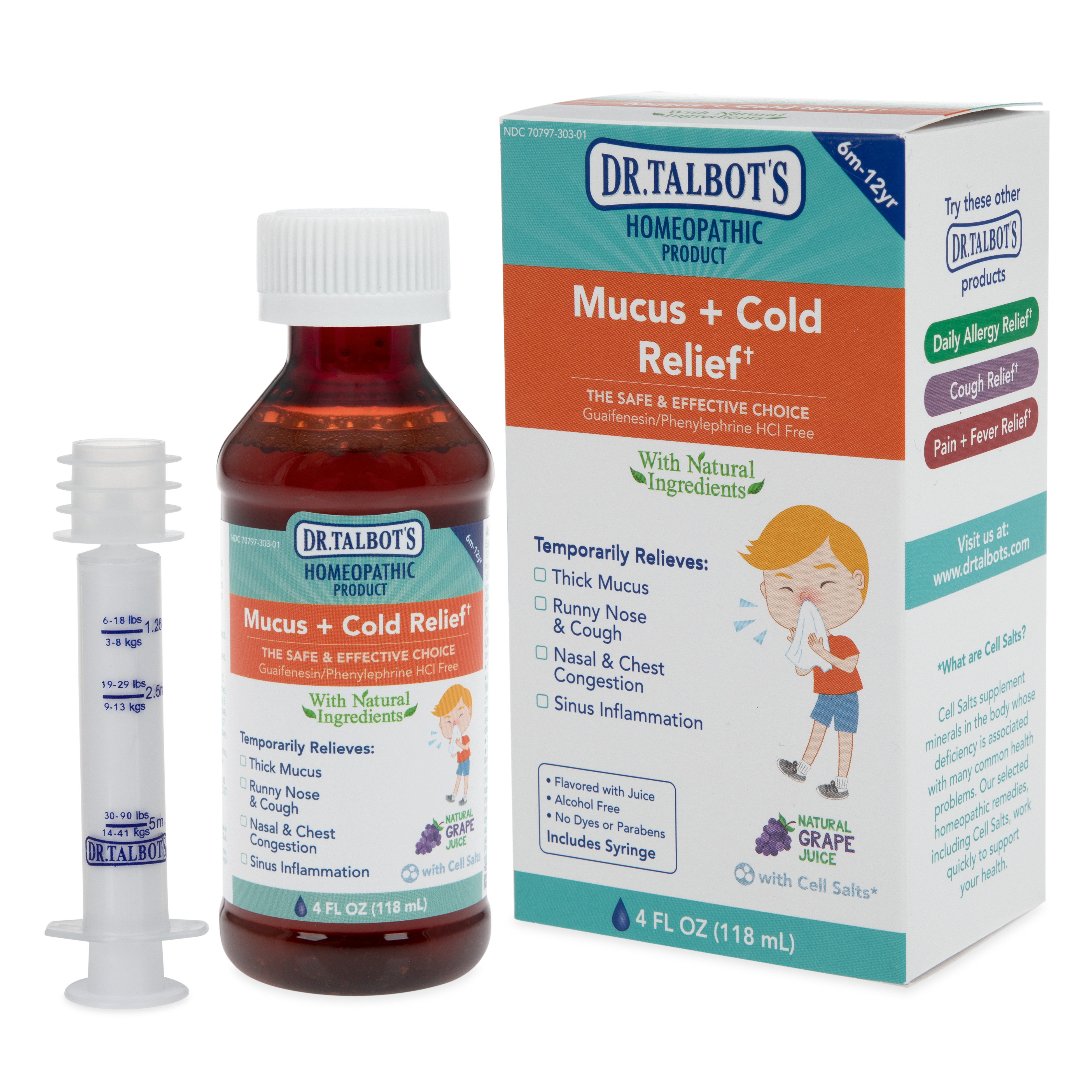 Dr Talbot's Mucus And Cold Relief