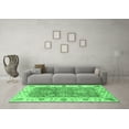 thumbnail image 3 of Ahgly Company Indoor Rectangle Oriental Emerald Green Traditional Area Rugs, 3' x 5', 3 of 4