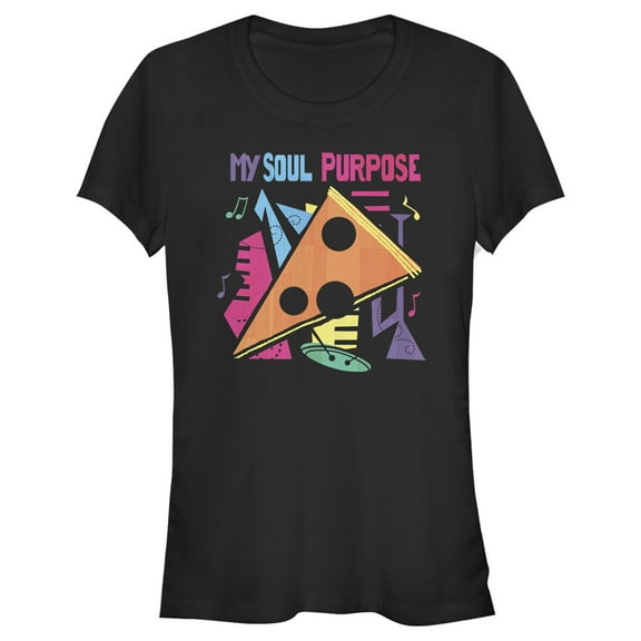 Junior's Soul Find Your Purpose Graphic Tee Black Large