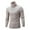 90#Beige, variant on Men's Turtleneck Sweaters Slim Fit Thermal Long Sleeve Pullover Winter Lightweight Knitted Sweater for Men Gray L