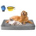 thumbnail image 1 of Cama para Perros Grande,120cm* 80cm Cama Ortopédica para Perros con de Recuperación Lenta,XXL 47in Impermeable de Doble Cara Extraíble y Lavable con Base Antideslizante, 1 of 8
