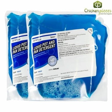 Keystone Detergent Pot & Pan Liquid Blue Dispenser 2L/4.1 LBS (2/Case)