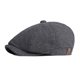 thumbnail image 1 of Sombrero octogonal de estilo europeo y americano para hombre, con patrón de espiga, sombrero progresivo retro británico, sombrero literario juvenil con lengua de pato, sombrero de vendedor, 1 of 6