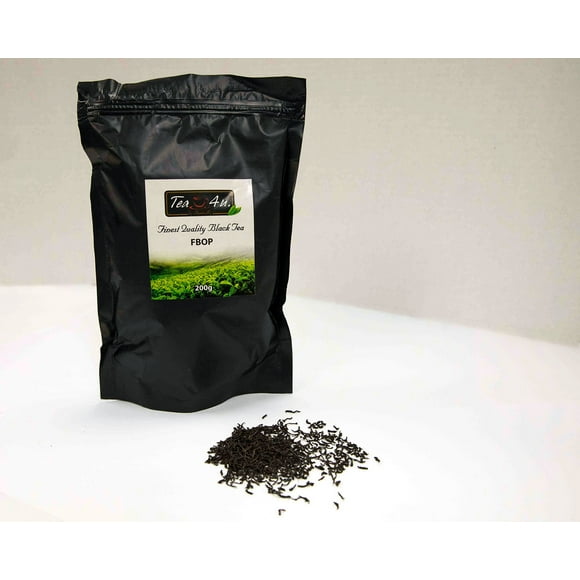 FBOP Premium Loose Black Ceylon Tea, 4 ounces, Resealable Foil Pouch