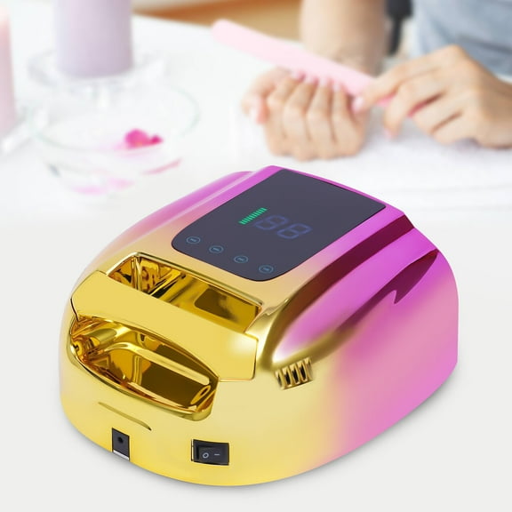 Rechargeable Cordless Nail Gel Dryer Wireless 96W Led UV Nail Lamp Manicure