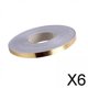 thumbnail image 1 of Paquete de 6 tiras flexibles Soledad para molduras de techo a prueba de aceite, 1 of 10