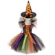 thumbnail image 1 of Disfraz de bruja para niñas, disfraz de Halloween, carnaval, fiesta, bruja infantil, bolsa, sombrero, traje de pájaro, 1 of 4