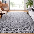 thumbnail image 2 of SAFAVIEH Metro Lauressa Geometric Area Rug, Navy/Ivory, 8' x 10', 2 of 12