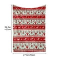 thumbnail image 3 of HongHeng Luxury Velvet Touch Ultra Plush Christmas Blanket |Soft, Warm, Cozy |Holiday Printed Fleece Throw/Blanket - 27 x 39inch, 3 of 6