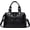 Black, variant on Boston Shoulder Bag for Women Top Handle Tote Bag Large Capacity Crossbody Bag Retro Handbag Leather Satchel
