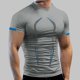 thumbnail image 1 of Mens Casual Botón Arriba Camisas Manga Corta Entrenamiento de Fitness de Verano Transpirable Secado Camiseta, 100% Poliéster Deportes de Moda Superior para Hombres, 1 of 6