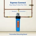 thumbnail image 4 of Express Water Anti Scale Whole House Water Filter – Home Water Filtration System – Polyphosphate Conditioner – includes Pressure Gauge, Easy Release, and 1” Inch Connections, 4 of 7