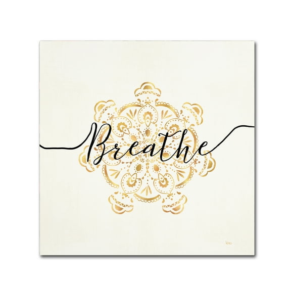 Trademark Fine Art 'Namaste II' Canvas Art by Veronique Charron