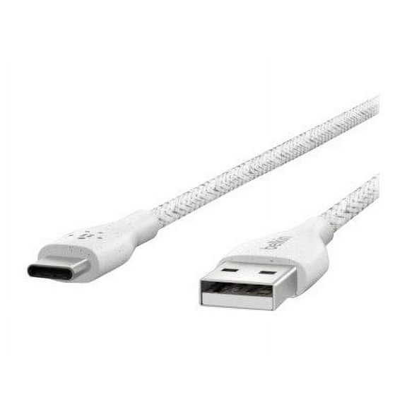 Belkin DuraTek Plus USB-C to USB-A Cable With Strap - 4 ft USB Data Cable for