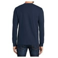 thumbnail image 2 of Mafoose Mens Long Sleeve Essential T-Shirt Navy 2X-Large, 2 of 6