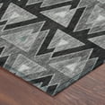 thumbnail image 3 of Addison Rugs Chantille Indoor/Outdoor Transitional Geometric Black Machine Washable Rectangle Rug, 10' x 14', 3 of 8