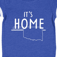 thumbnail image 4 of Inktastic It's Home- State of Oklahoma outline Boys or Girls Baby Bodysuit, 4 of 5