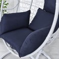 thumbnail image 2 of Cojín para asiento de mecedora, columpio, cesta colgante, almohadillas para la espalda, alfombrilla (azul oscuro) Ehuebsd Libre de BPA, 2 of 9