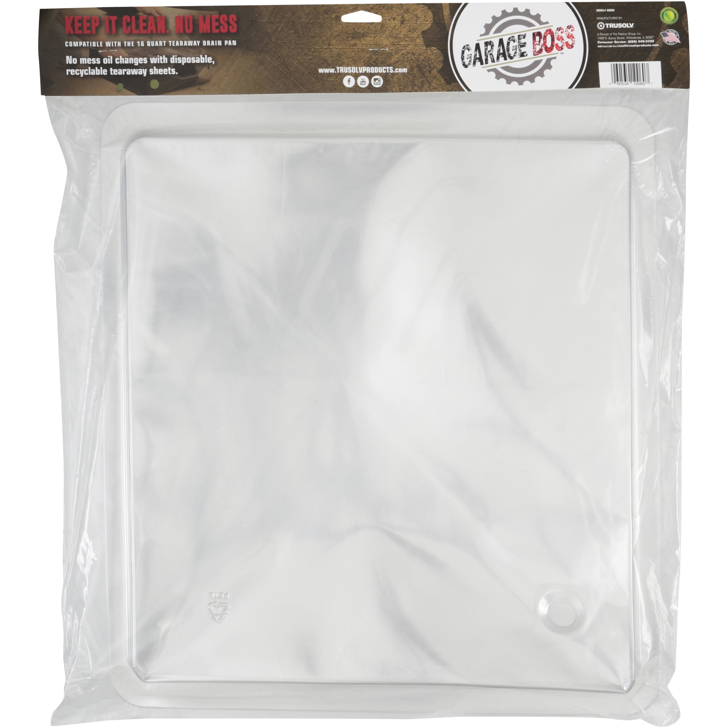 Garage Boss 16 Qt Tearaway Drain Pan Clean Replacement Trays 4 Ct Pack