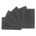 thumbnail image 1 of Uxcell Paquete de 5 Tarjetas de Visita de Metal en Blanco, 80x50x0.8mm Aluminio Negro Mate, 1 of 1