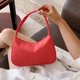 thumbnail image 5 of Sywqhk Bolso De Mano Informal De Nailon Para Mujer, Bolso De Hombro Para Axilas Sólidas Para Mujer (Rosa Roja) Sywqhk Para estrenar, 5 of 6