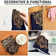 thumbnail image 7 of GZHJMY Colorful Gold Kitchen Dish Towel Set, Drying Kitchen Towels Tea Towels Gift Set for Drying Cleaning Cooking Baking 1Pcs, 7 of 7