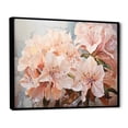 thumbnail image 2 of Designart "Poetic Petal Artistry I" Rhododendron Floater Framed Wall Art Prints, 2 of 5