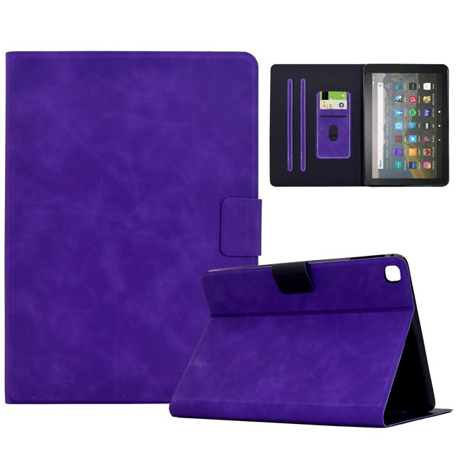 FOXDOCK Tablet Case for iPad 10.2 2019/2020 – TPU Folio Cover with Card Slots, Anti-Slip Stitching, Stand Function, Full Protection