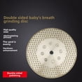 thumbnail image 2 of 230mm Electroplated Diamond Double-Sided Star Grinding Disc with M14 Flange - Efficient Cutting Tool for Marble, Ceramic Tiles & Granite - Durable, Compact Design for Stone Processing Industry & DIY, 2 of 6