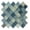 Baylee, variant on Grandio Baylee Blue 2-in. Arabesque Polished Glass Mosaic Wall Tile