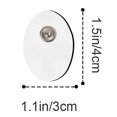 thumbnail image 4 of 20PCS Electrode Pads 3X4CM for Electric Tens Acupuncture Digital Therapy Machine for Slimming Electr, 4 of 5