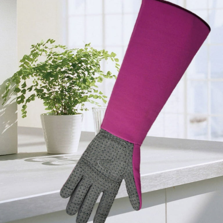 Gardening Gloves Long Sleeve for Women/Men, Thorn Proof Cactus Planting  Rose Pruning Gloves Light Protective Work Gloves for Yard & Outdoor Work
