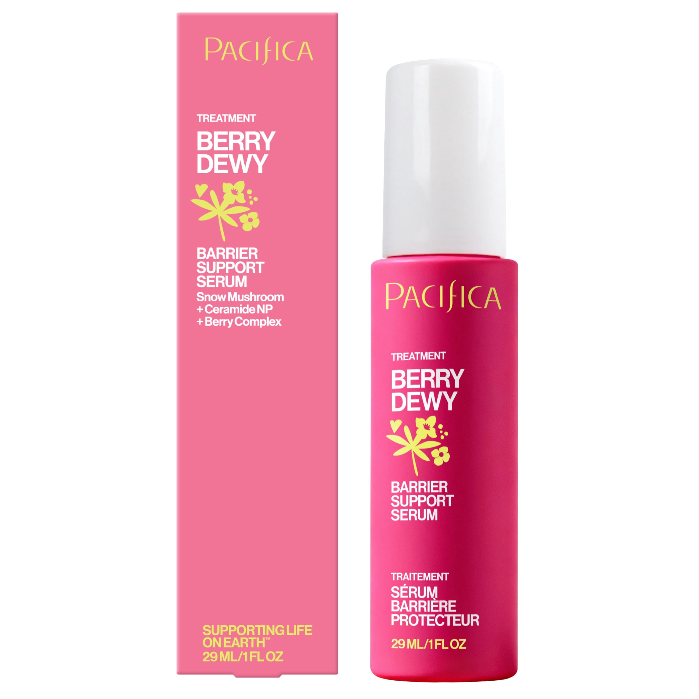 Pacifica Berry Dewy Barrier Support Serum 1 fl.oz
