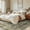 Beige -07, variant on Wellber Vintage Area Rug for Bedroom,Soft Rugs for Living Room Nursery Carpet Home Decor,4'x6',Beige Blue