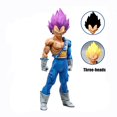 thumbnail image 2 of 31cm Dragon Ball Z Vegeta Anime Figures Gk Gods Of Destruction Figurine Pvc Statue Model Doll Decoration Collection Toys Gifts zhangyuxiang LED, 2 of 2