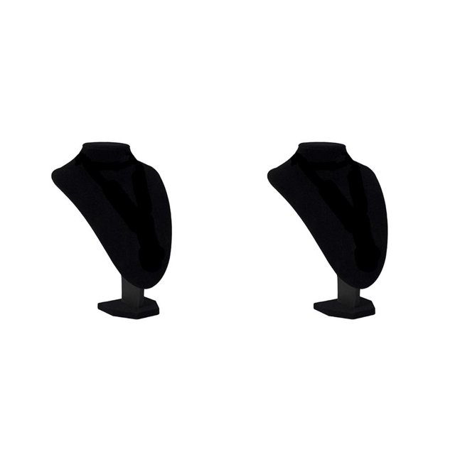 Qarigey 1pc Necklace Pendant Display Bust Stand Durable 20x20x17 Holder Stable Type1