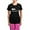 With Pink Pant, variant on CafePress - Oops Rolling Eyes Pajamas - Women's Short Sleeve Print T-Shirt and Pants Dark Cotton Pajama Set