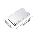 thumbnail image 4 of 9 Plates Mini Camping Stove Windscreen, Outdoor Stove Windscreen for Butane Stoves Picnic, 4 of 8