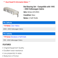 thumbnail image 2 of Rod Bearing Set - Compatible with 1995 - 2002 Volkswagen Cabrio 1996 1997 1998 1999 2000 2001, 2 of 2