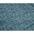 thumbnail image 4 of oneOone Polyester Lycra Teal Blue Fabric Batik Diy Clothing Quilting Fabric Print Fabric By Yard 56 Inch Wide - A0, 4 of 4