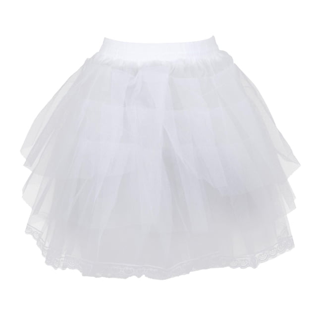 Crinoline Petticoat Hoop Falda Ropa Accesorios Vestido Corto Para Fiesta 43cm SM SunniMix Enaguas Crinolina