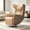 Mellow Sand, variant on Nouhaus Orbit Full Body Massage Chair, Heated Recliner Chair with Zero-Gravity,Elder White