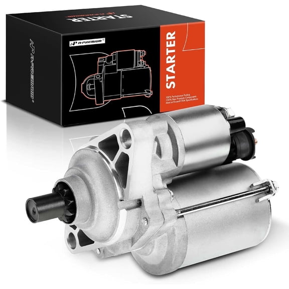 A-Premium Starter Motor Compatible with Honda Accord 95-07 Pilot 03-05 Odyssey 99-06 & Acura CL 97-03 TL MDX 2.7L 3.0L 3.2L 3.5L 12V 1.6KW 9 Teeth Counterclockwise Replace# 06312-P8A-5050