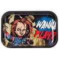 thumbnail image 1 of Tin Tray Silver Buffalo Chucky ¿Quieres jugar? 28,7 x 18,8 cm, 1 of 3