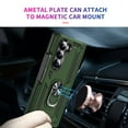 thumbnail image 6 of Dteck for Galaxy Z Fold 6 Case with Screen Protector, Hinge Protection Case with Rotating Ring Magnetic Kickstand, Hybrid Shockproof Rugged Case for Samsung Galaxy Z Fold 6 5G,Armygreen, 6 of 7