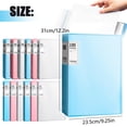 thumbnail image 3 of Trendy Tool Kit for Home, Presentation Book with Plastic Sleeves 60 Pockets Portfolio Folder Display Book with Sheet Protectors for School, 3 of 9