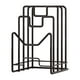 thumbnail image 5 of Soporte para tabla de cortar, soporte dividido para ollas, sartenes y tapas para restaurante negro, 5 of 9