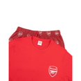 thumbnail image 3 of Arsenal FC Mens Crest Short-Sleeved Long Pyjama Set, 3 of 6